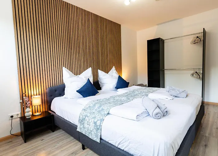 公寓 Fe Wo Europa Park - Rulantica-strassburg - Colmar - Klimaanlage- Wallbox 施瓦瑙